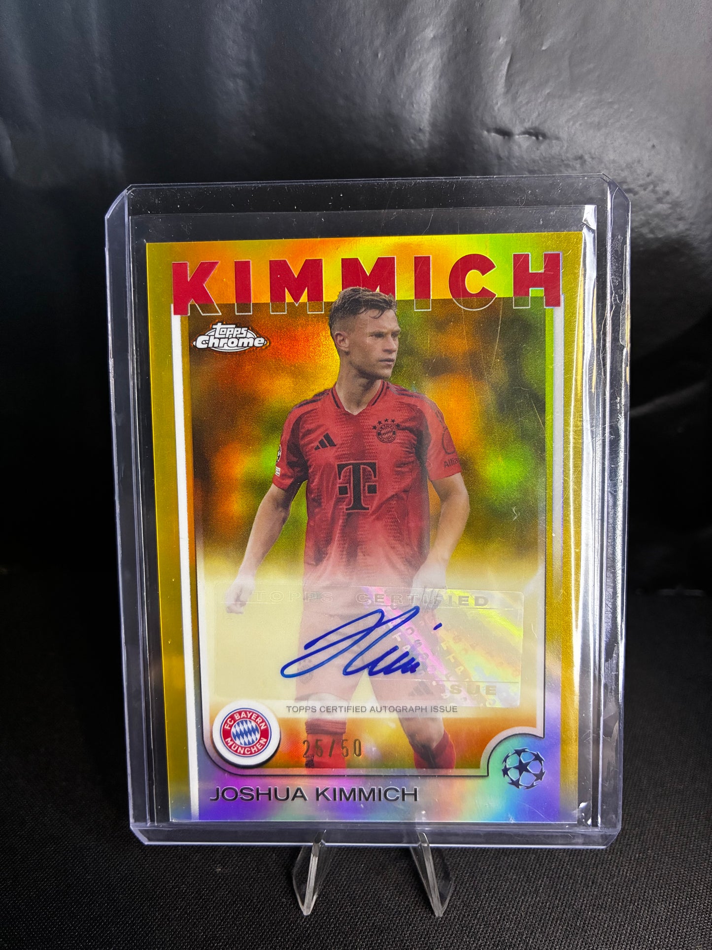 Topps® Joshua Kimmich AUTOGRAMM /50| TOPPS UCC 24/25