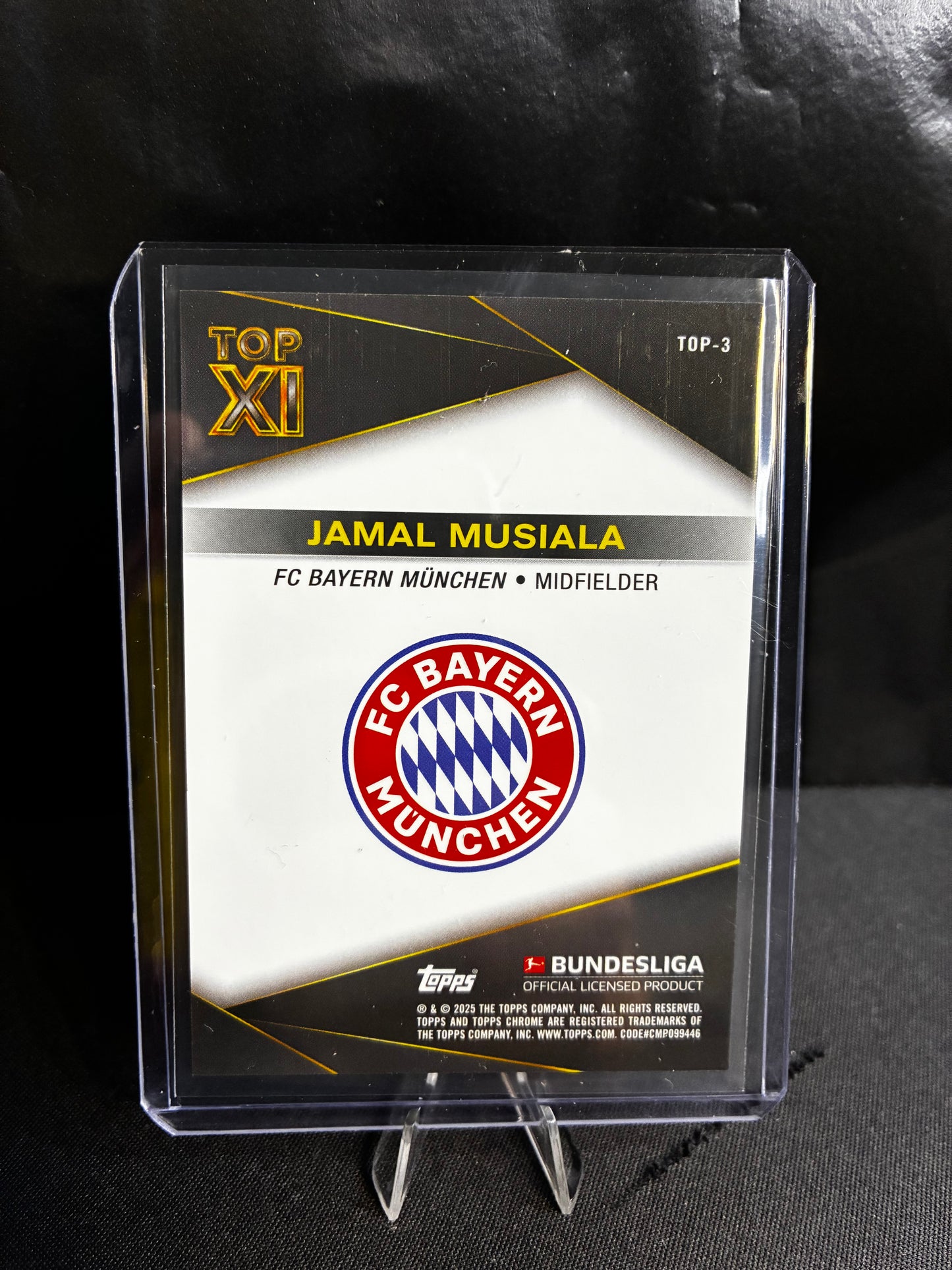 Topps® Jamal Musiala TOP XI | TOPPS CHROME BUNDESLIGA 24/25