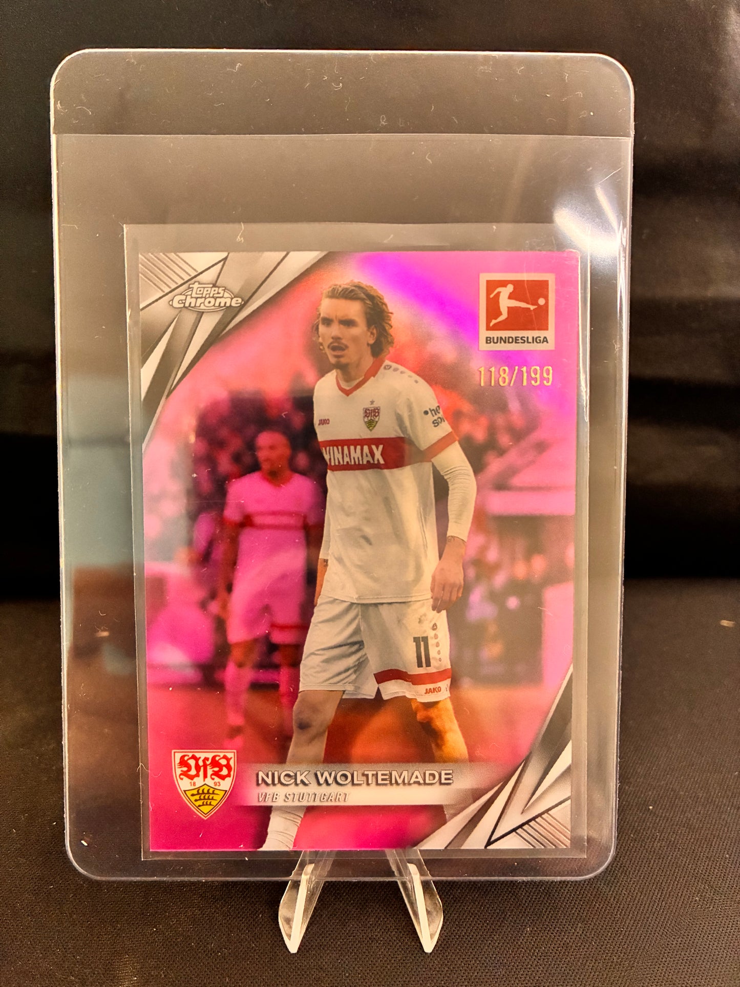 Topps® Nick Woltemade /199 | TOPPS CHROME BUNDESLIGA 24/25
