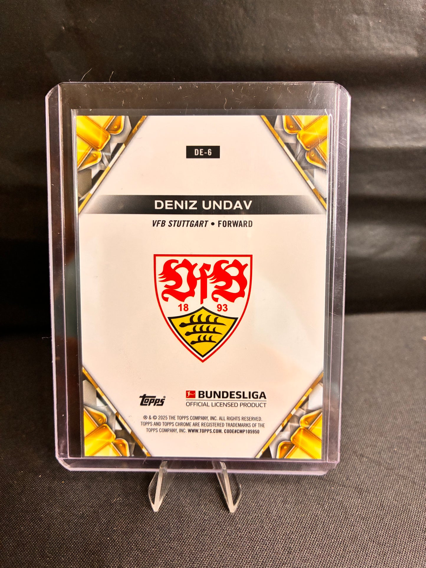 Topps® Deniz Undav CASE-HIT | TOPPS CHROME BUNDESLIGA 24/25