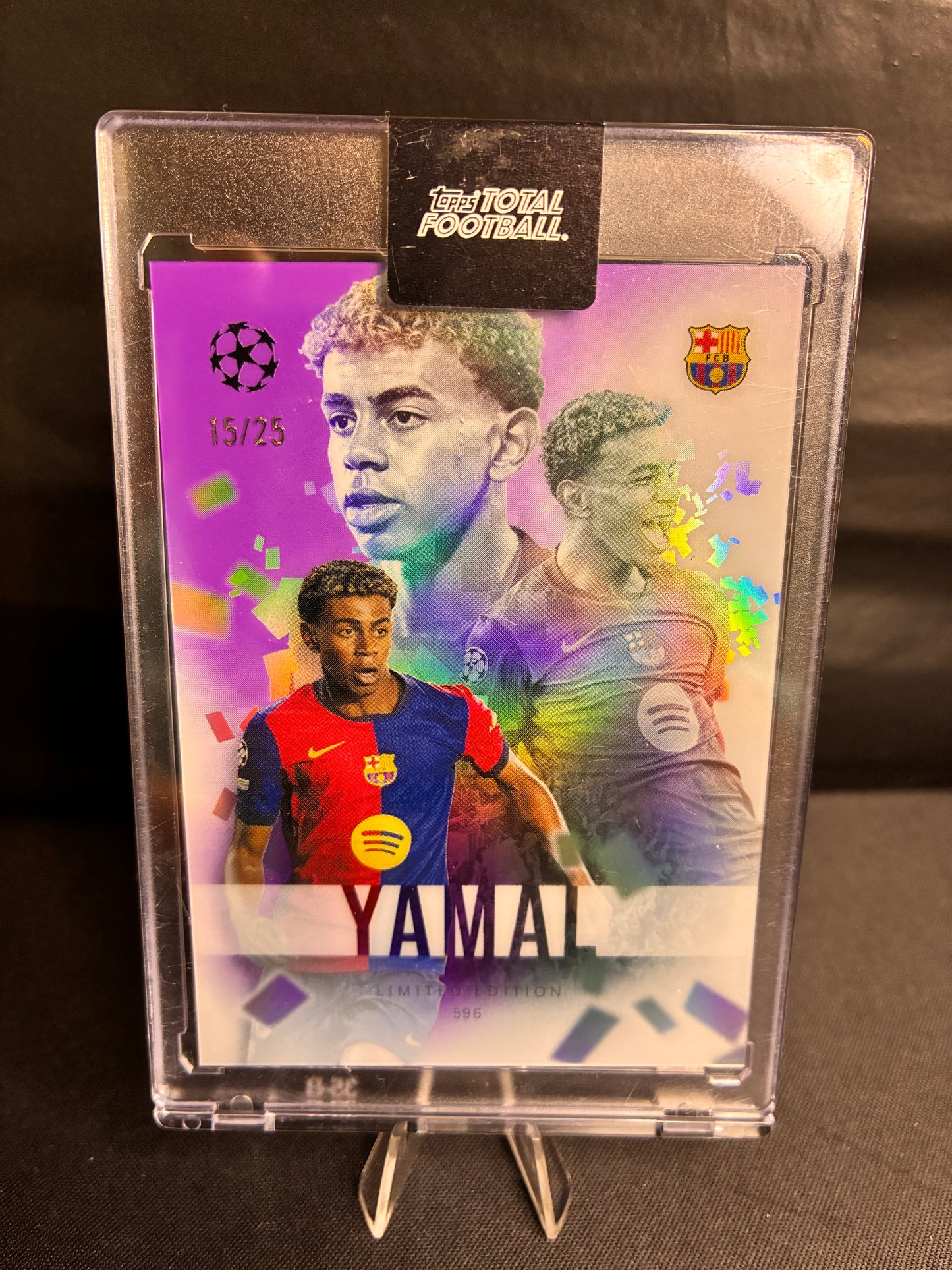 Topps® Lamine Yamal LIMITED EDITION /25 | TOPPS TOTAL FOOTBALL