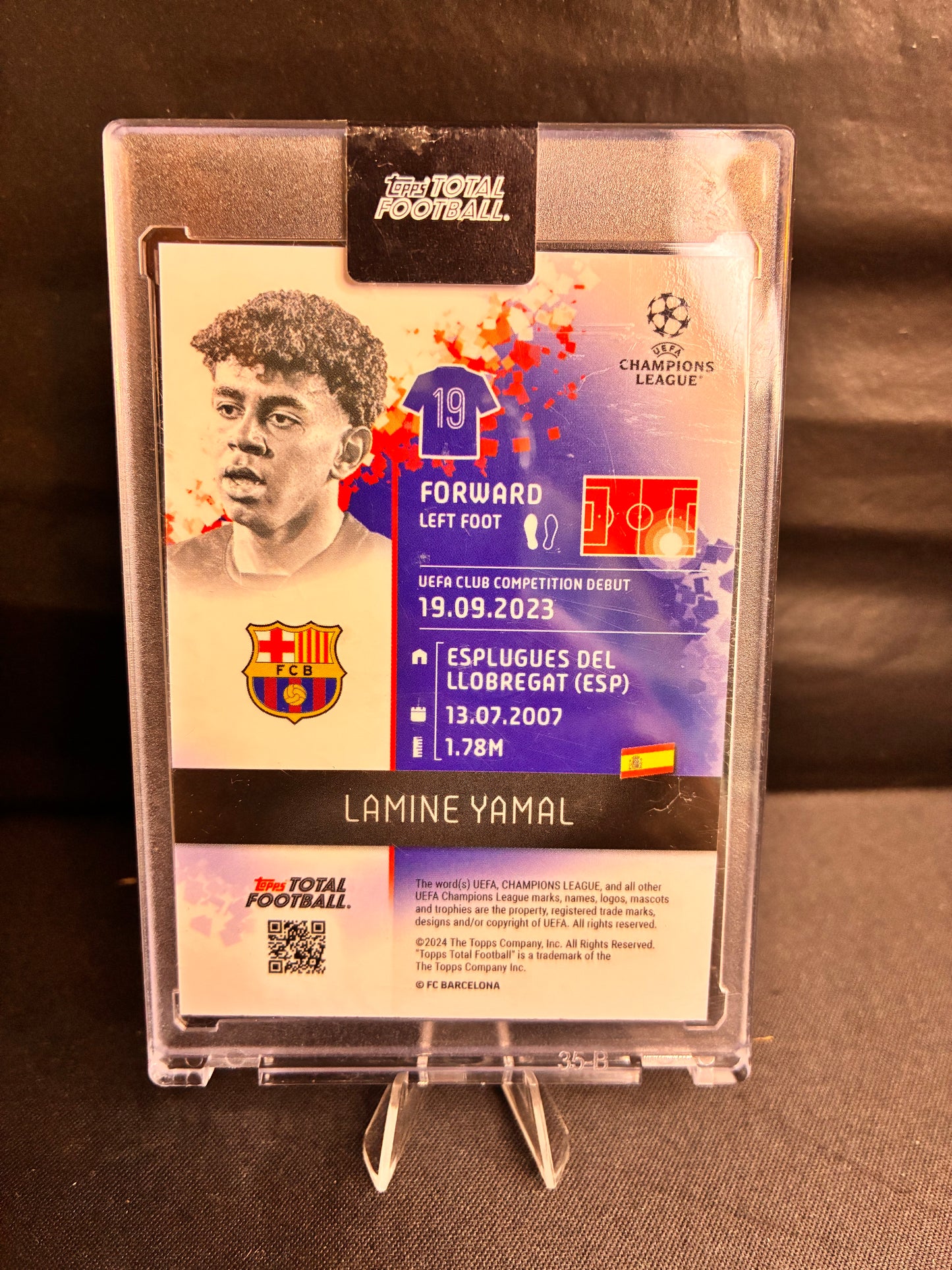 Topps® Lamine Yamal LEGACY /75 | TOPPS TOTAL FOOTBALL