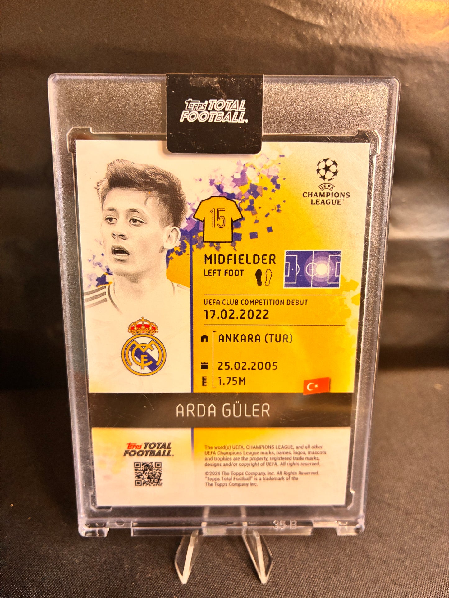 Topps® Arda Güler LEGACY /25 | TOPPS TOTAL FOOTBALL