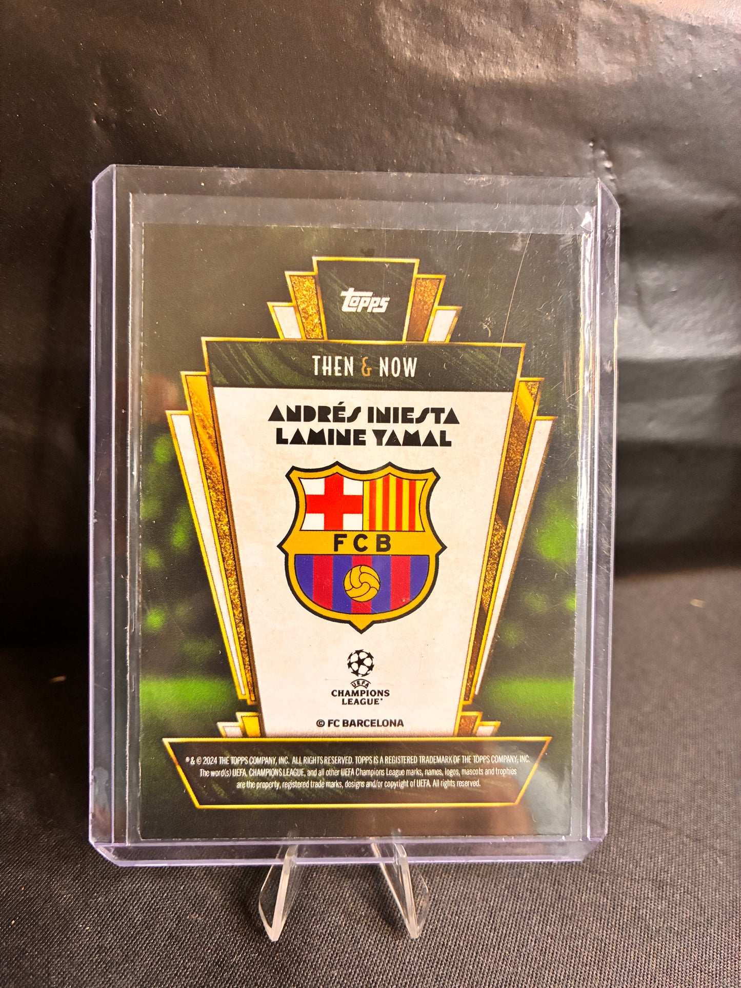 Topps® Andres Iniesta x Lamine Yamal /99 | TOPPS DECO 23/24
