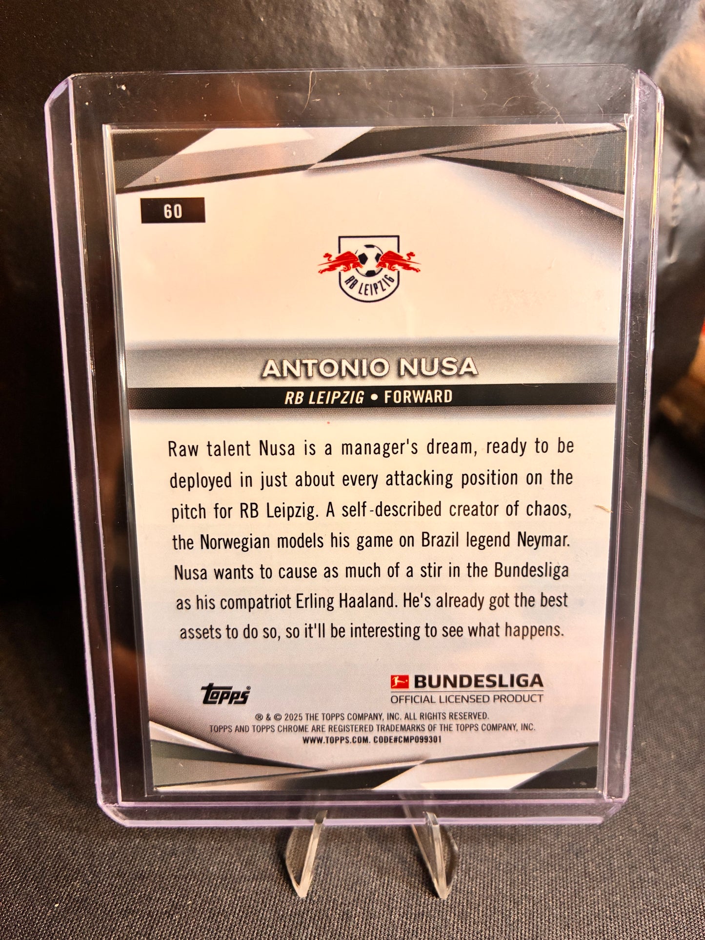 Topps® Antonio Nusa /75 | TOPPS CHROME BUNDESLIGA 24/25