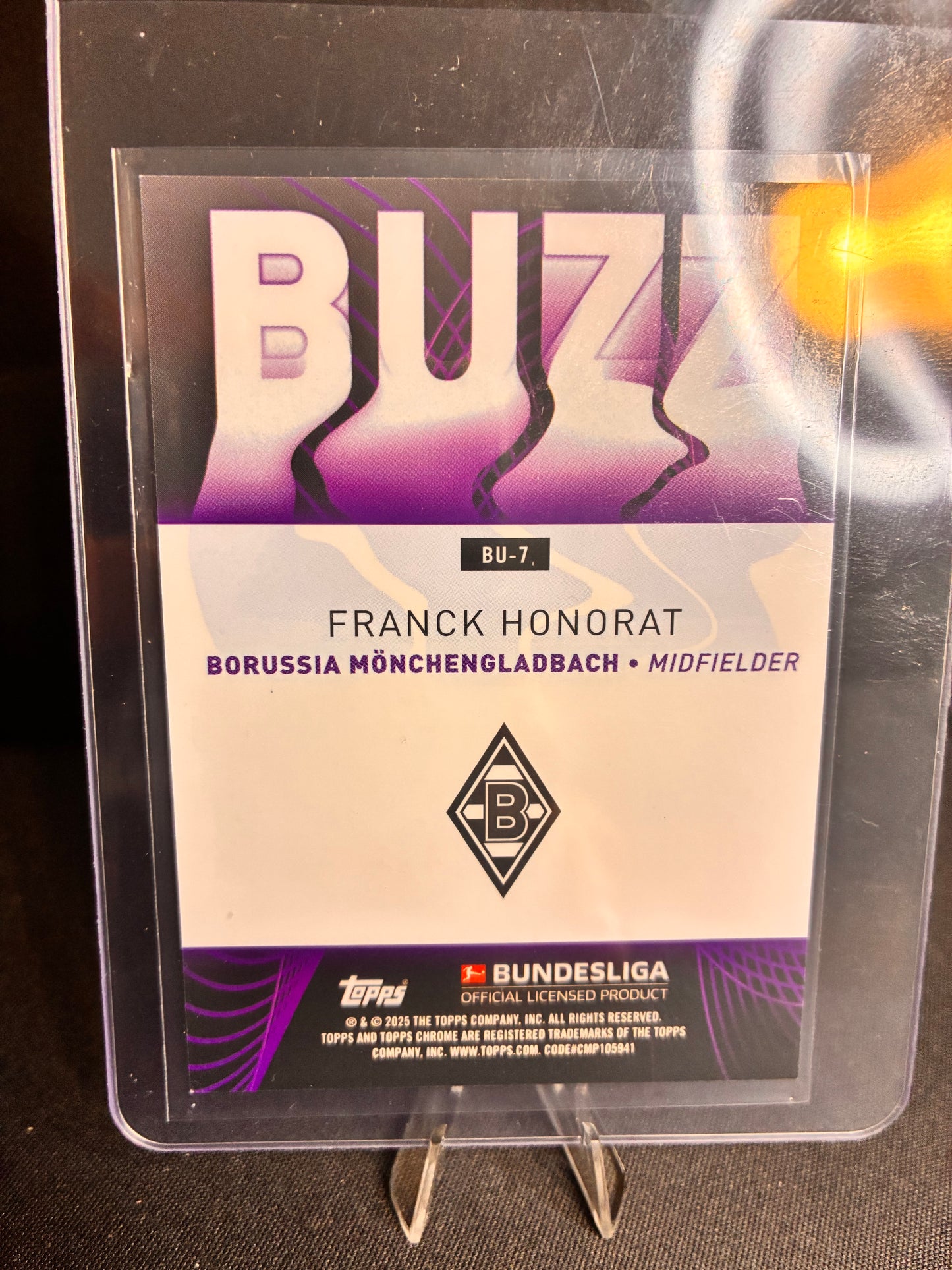 Topps® Franck Honorat BUZZ /10 | TOPPS CHROME BUNDESLIGA 24/25