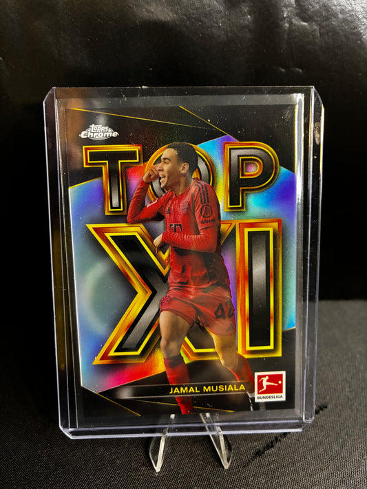 Topps® Jamal Musiala TOP XI | TOPPS CHROME BUNDESLIGA 24/25