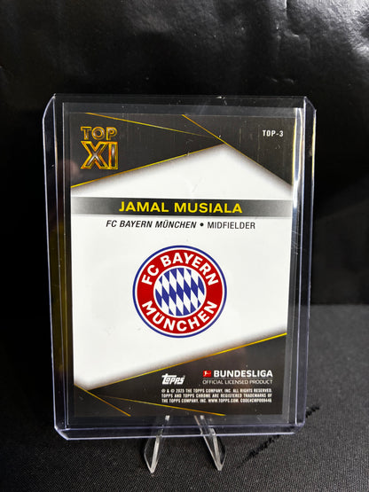 Topps® Jamal Musiala TOP XI | TOPPS CHROME BUNDESLIGA 24/25