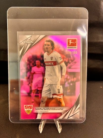 Topps® Nick Woltemade /199 | TOPPS CHROME BUNDESLIGA 24/25