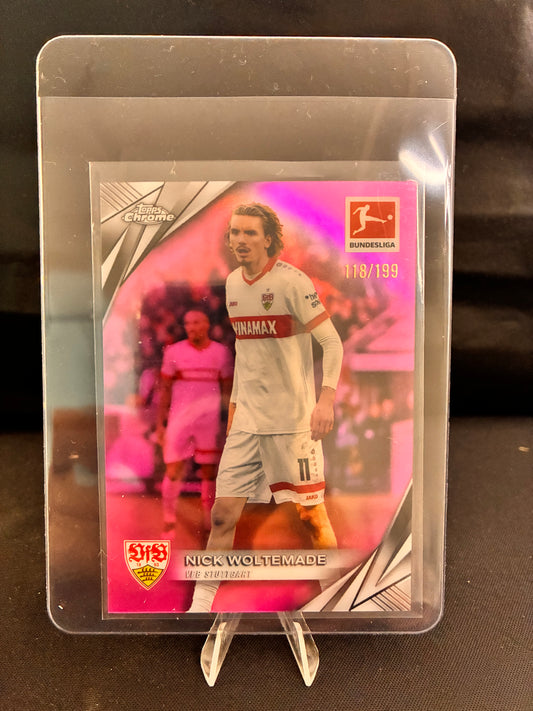 Topps® Nick Woltemade /199 | TOPPS CHROME BUNDESLIGA 24/25