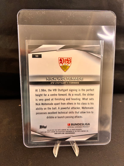 Topps® Nick Woltemade /199 | TOPPS CHROME BUNDESLIGA 24/25