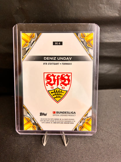 Topps® Deniz Undav CASE-HIT | TOPPS CHROME BUNDESLIGA 24/25