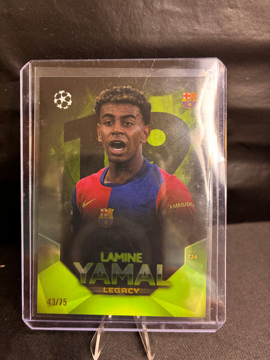 Topps® Lamine Yamal LEGACY  /75 | TOPPS TOTAL FOOTBALL