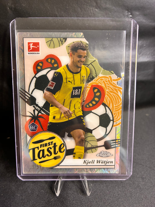 Topps® Kjell Wätjen FIRST TASTE | TOPPS CHROME BUNDESLIGA 24/25
