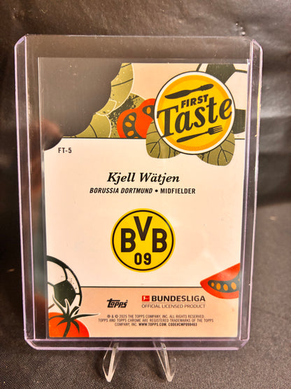 Topps® Kjell Wätjen FIRST TASTE | TOPPS CHROME BUNDESLIGA 24/25
