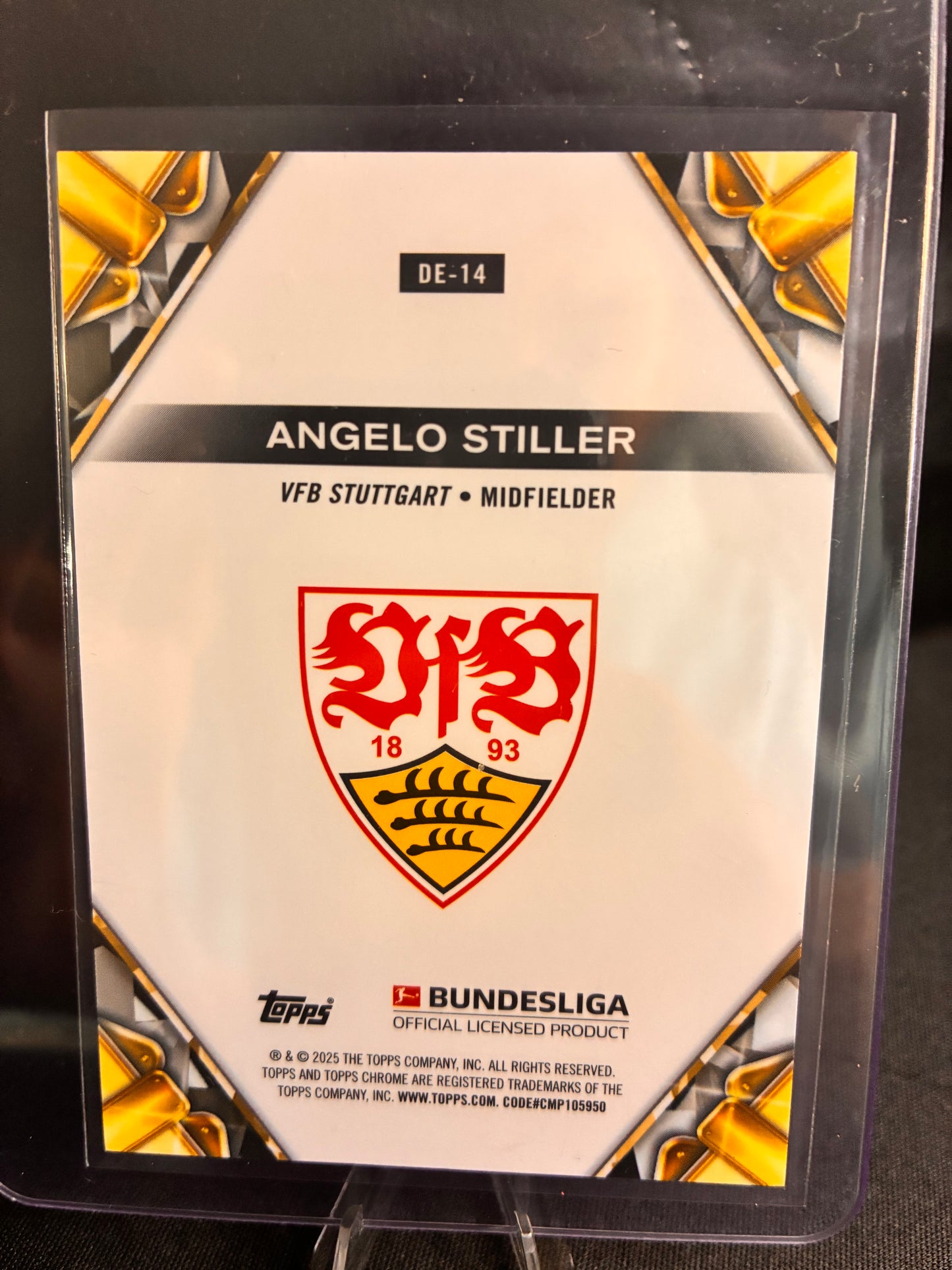 Topps® Angelo Stiller CASE-HIT | TOPPS CHROME BUNDESLIGA 24/25
