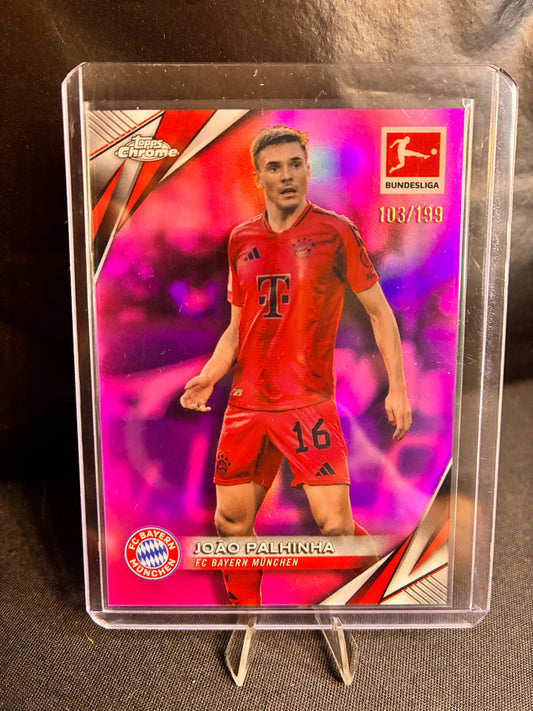 Topps® João Palhinha  /199 | TOPPS CHROME BUNDESLIGA 24/25