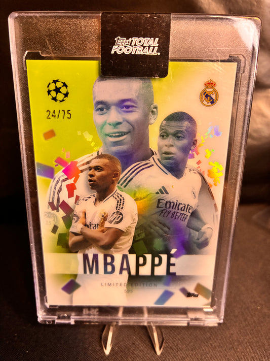 Topps® Kylian Mbappe LIMITED EDITION  /75 | TOPPS TOTAL FOOTBALL